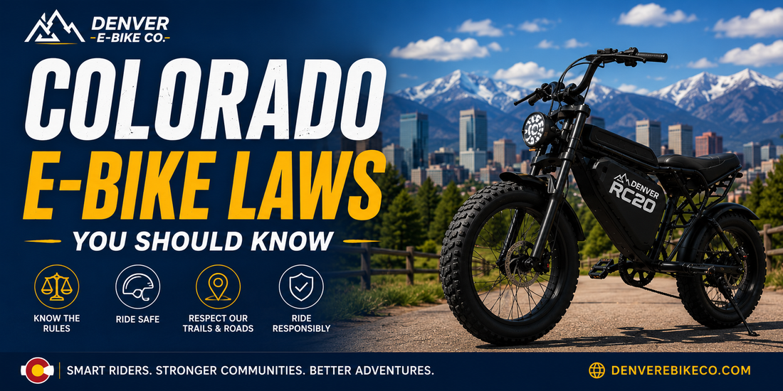 Colorado E-Bike Laws You Should Know (2026 Guide)