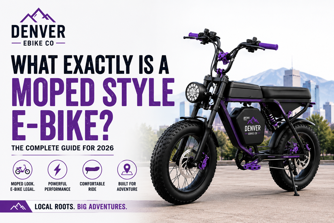 What Exactly Is a Moped Style E-Bike?