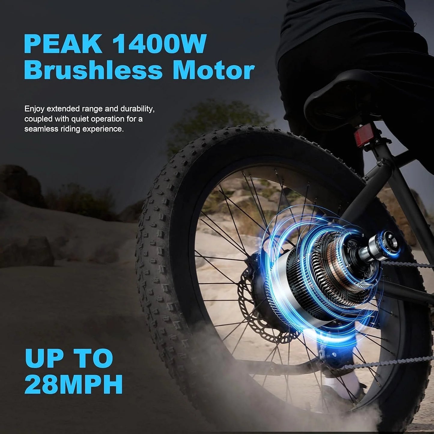 ACTBEST Ranger All-Terrain Electric Mountain Bike