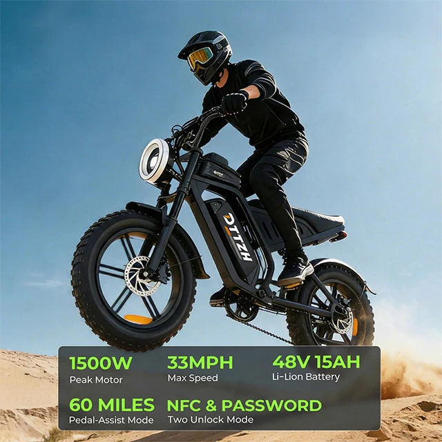 Denver Ebike Co. Atlas F6 750W - 15AH