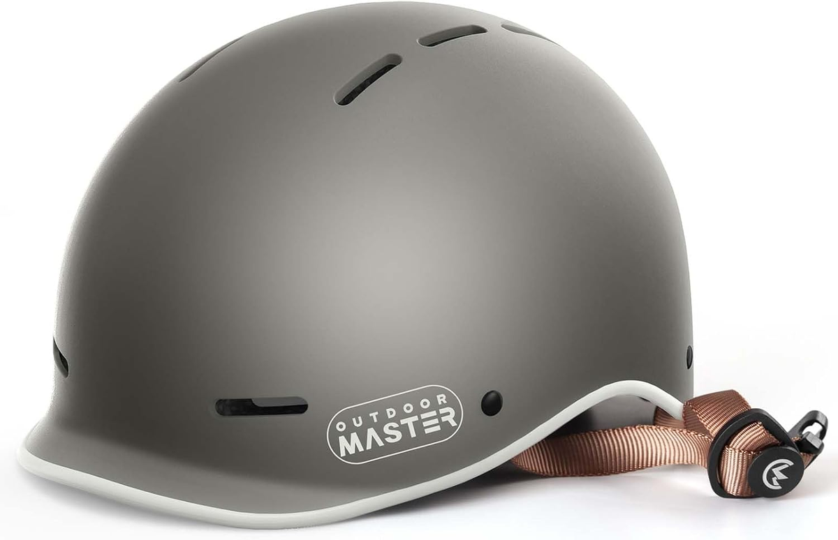 OutdoorMaster Slate Grey bike helmet